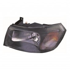 Ford Transit 2000-2006 Black Inner Head Lamp Unit Passenger Side